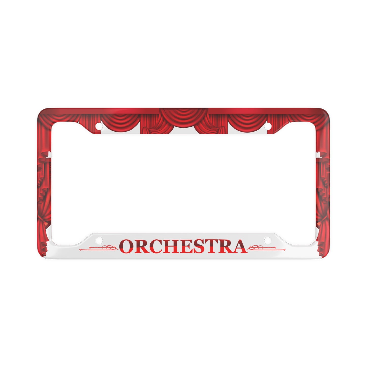 Orchestra - License Plate Frame