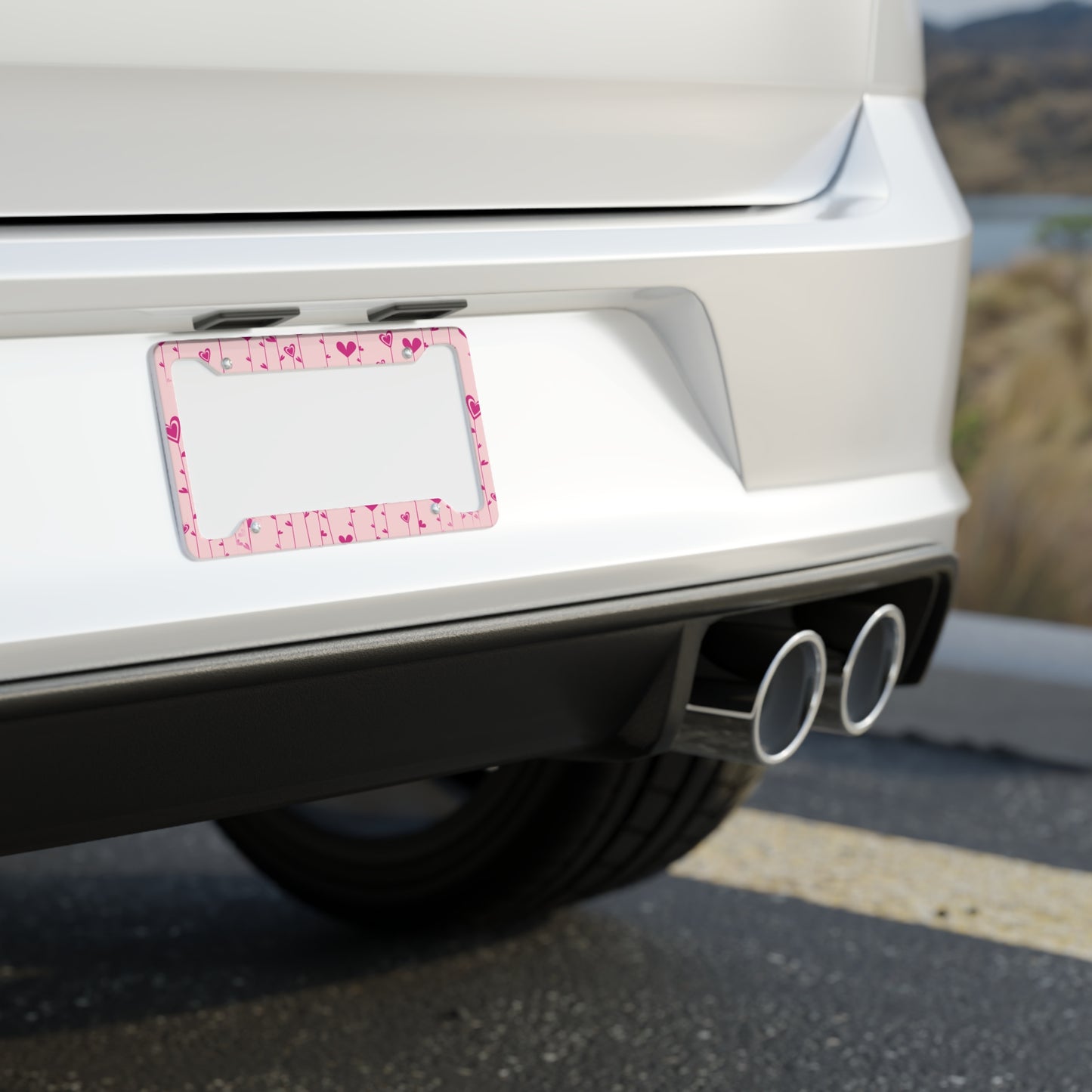 Heart - License Plate Frame