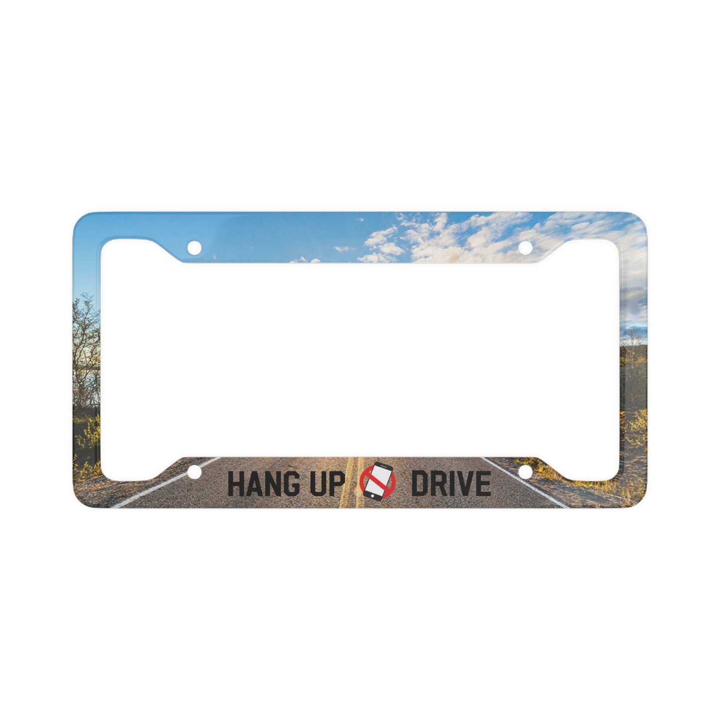 Hang Up & Drive - License Plate Frame