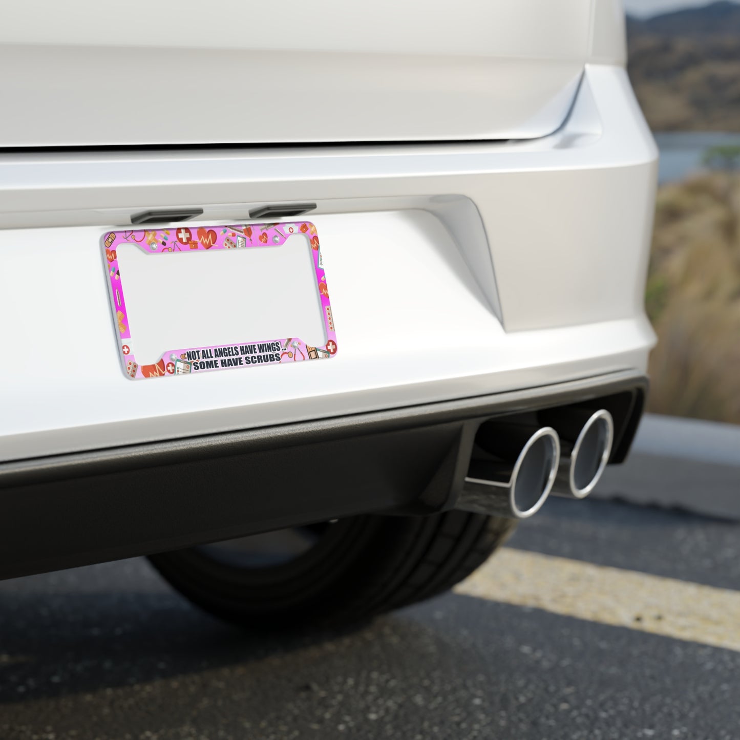 NurseNew2 - License Plate Frame