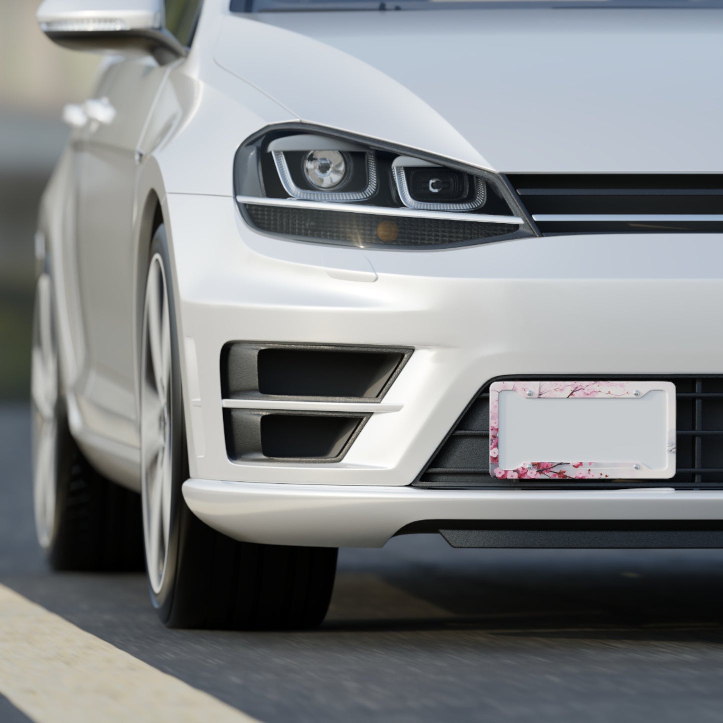 Sakura - License Plate Frame