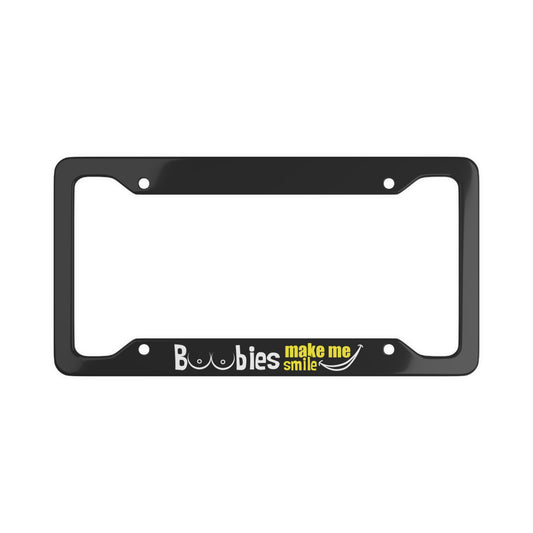 Boobies - License Plate Frame