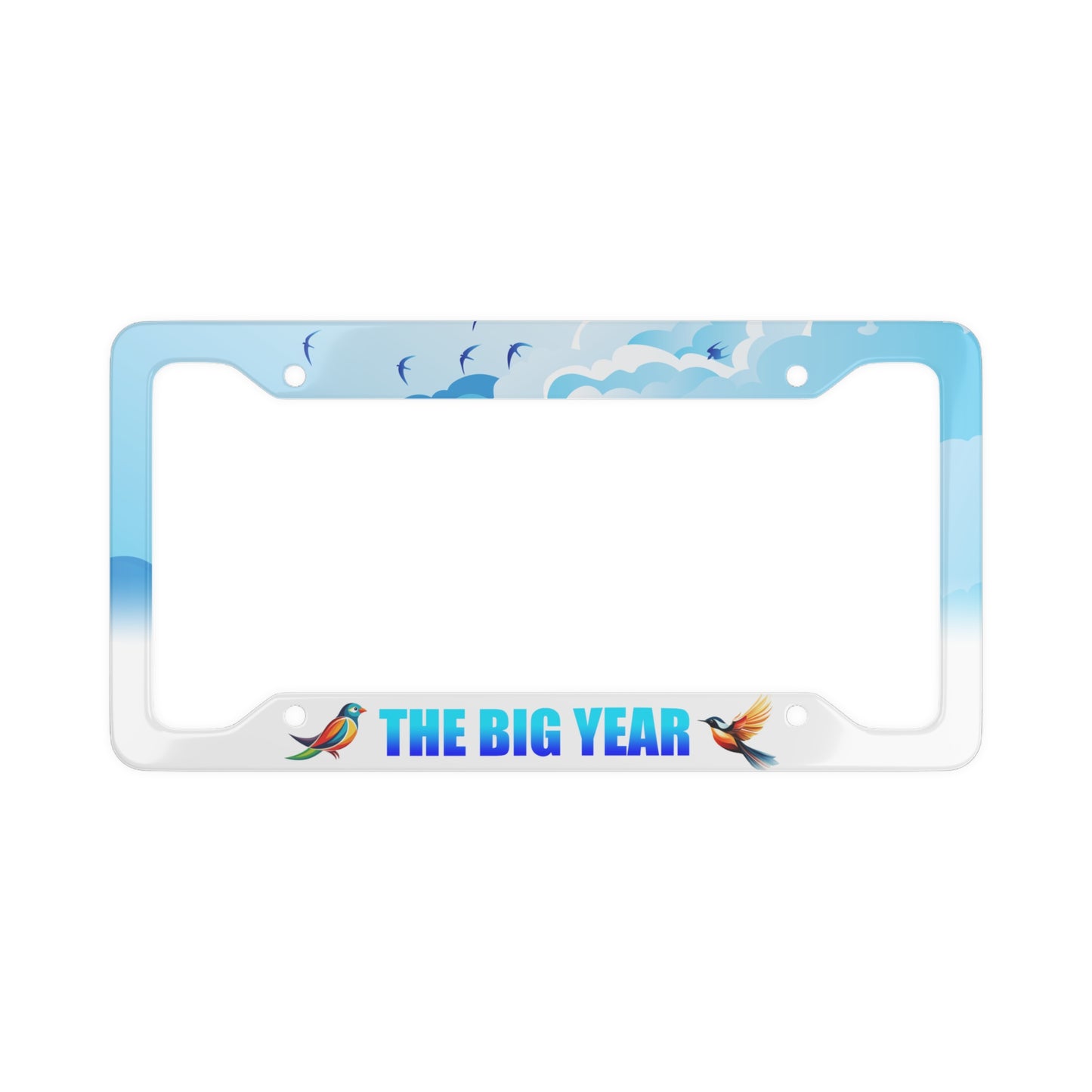 The big year - License Plate Frame