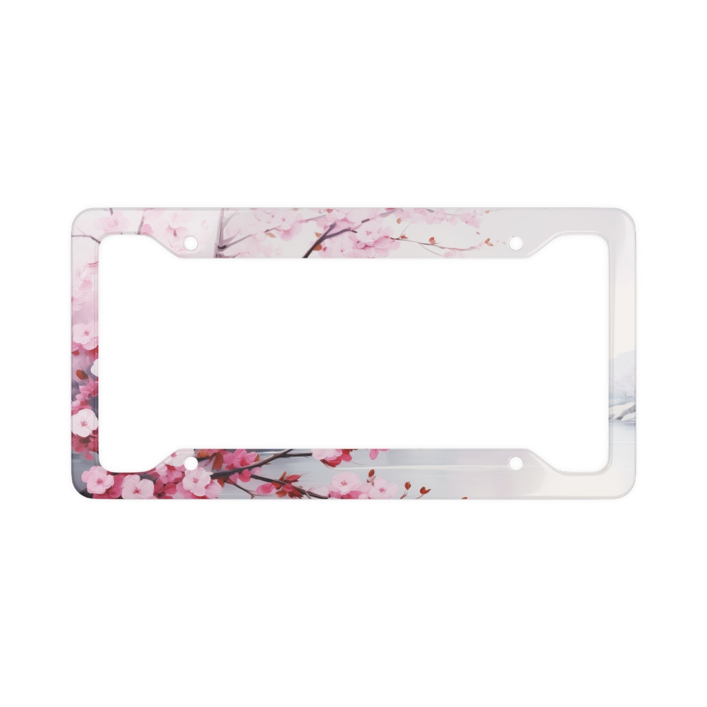 Sakura - License Plate Frame