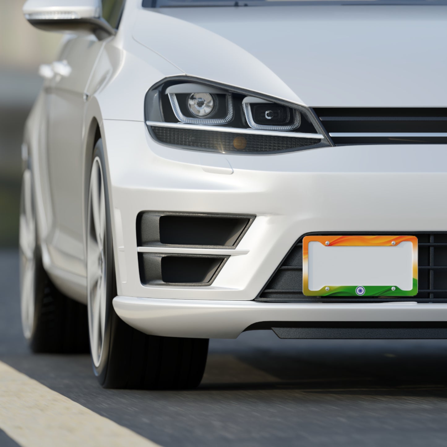 India - License Plate Frame