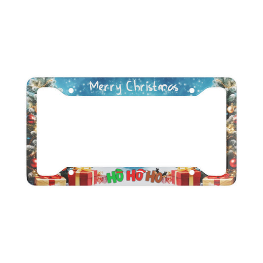 A Christmas HOHO - License Plate Frame