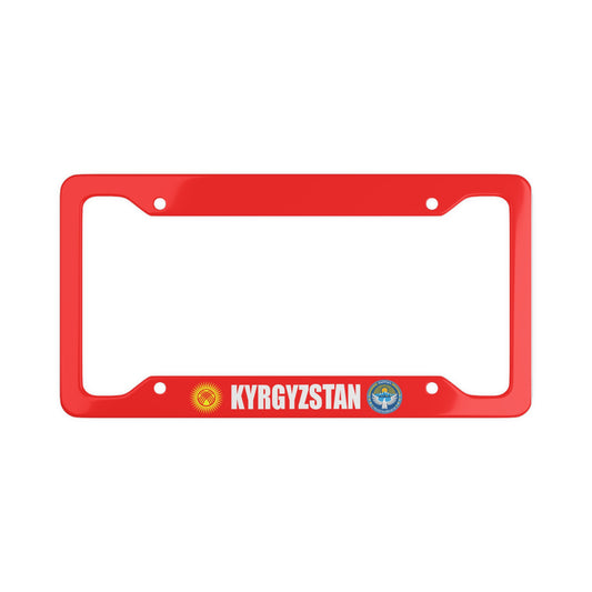 Kyrgyzstan - License Plate Frame