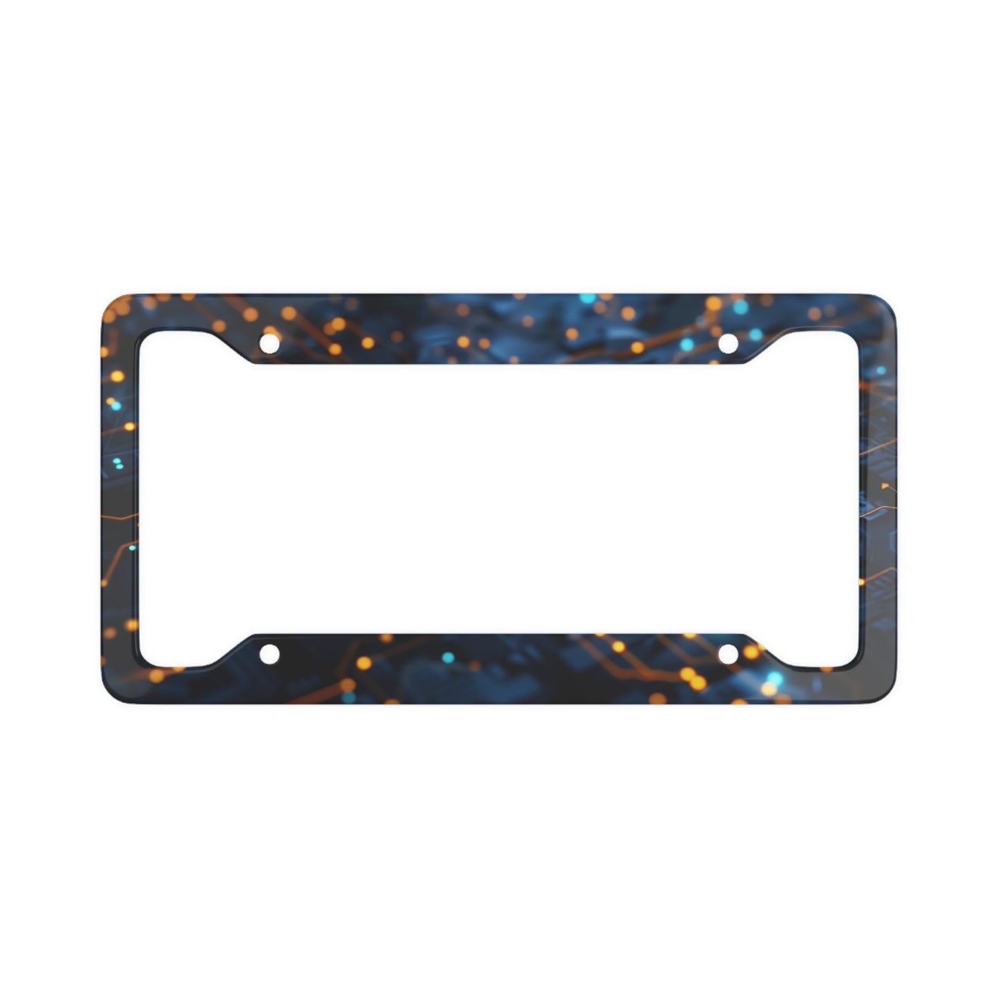 Techno light - License Plate Frame