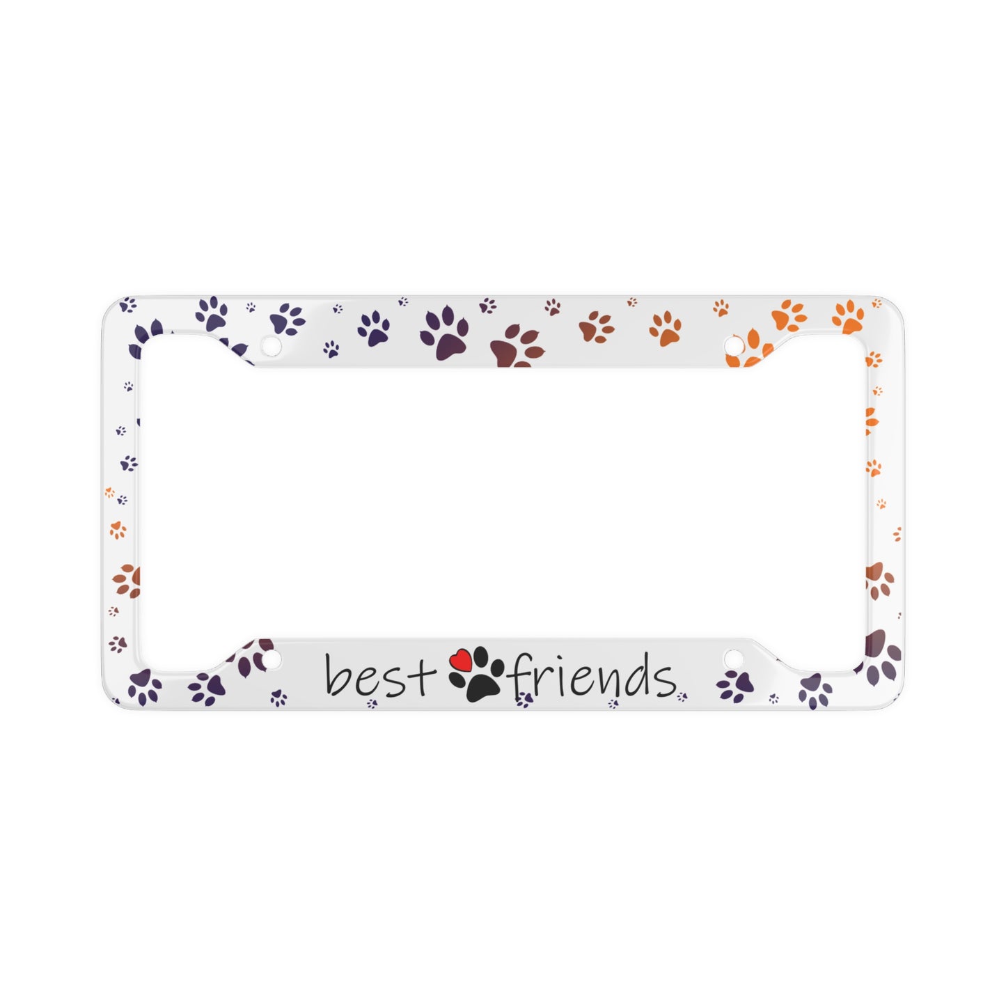 Best friend - License Plate Frame