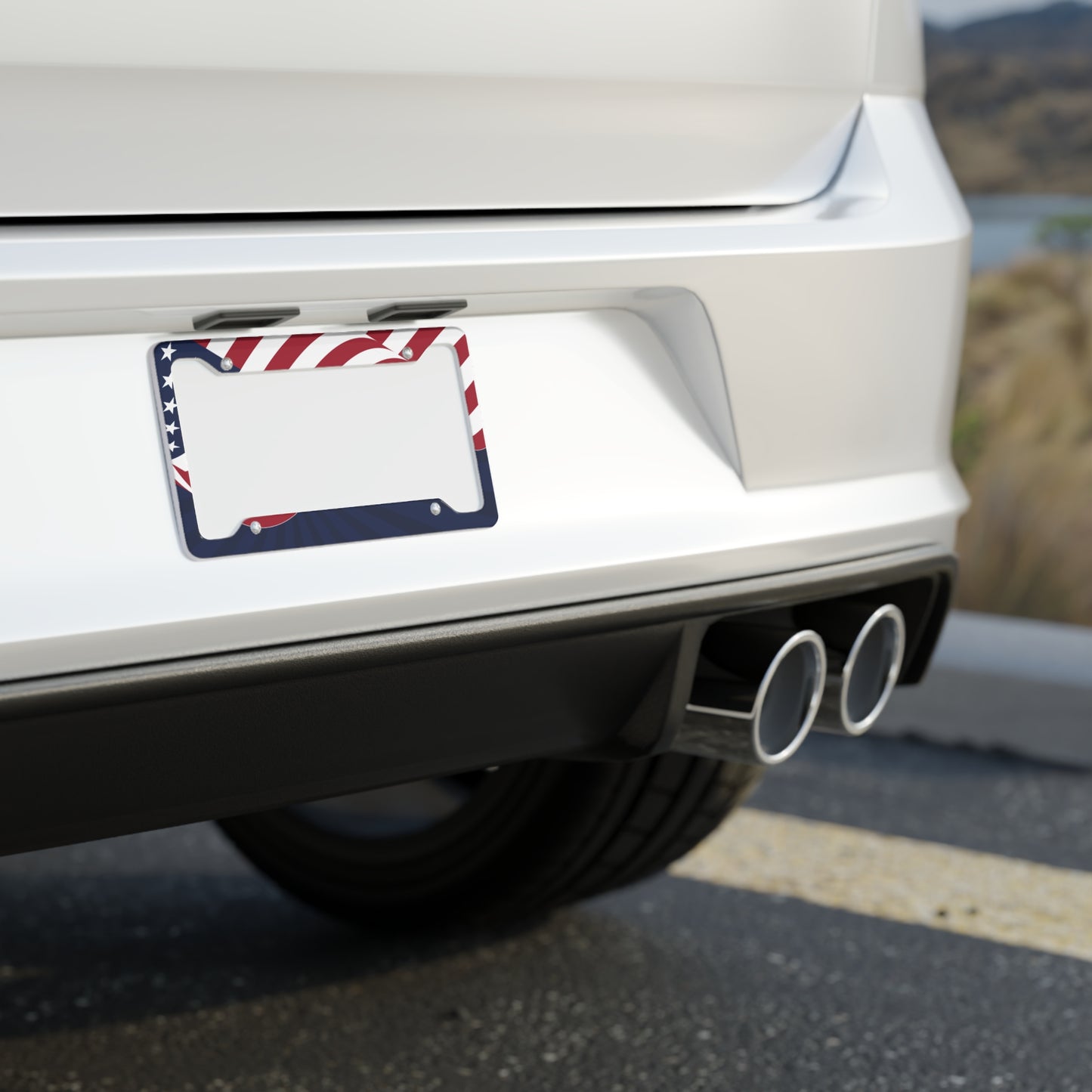 USA - License Plate Frame