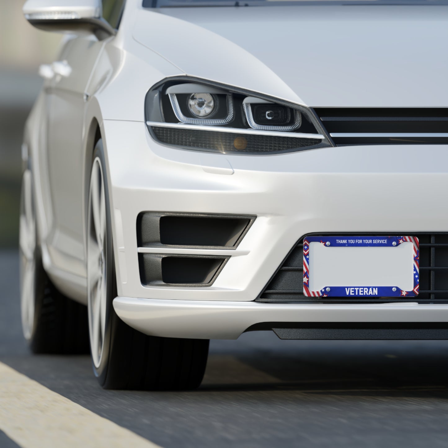 Veteran - License Plate Frame