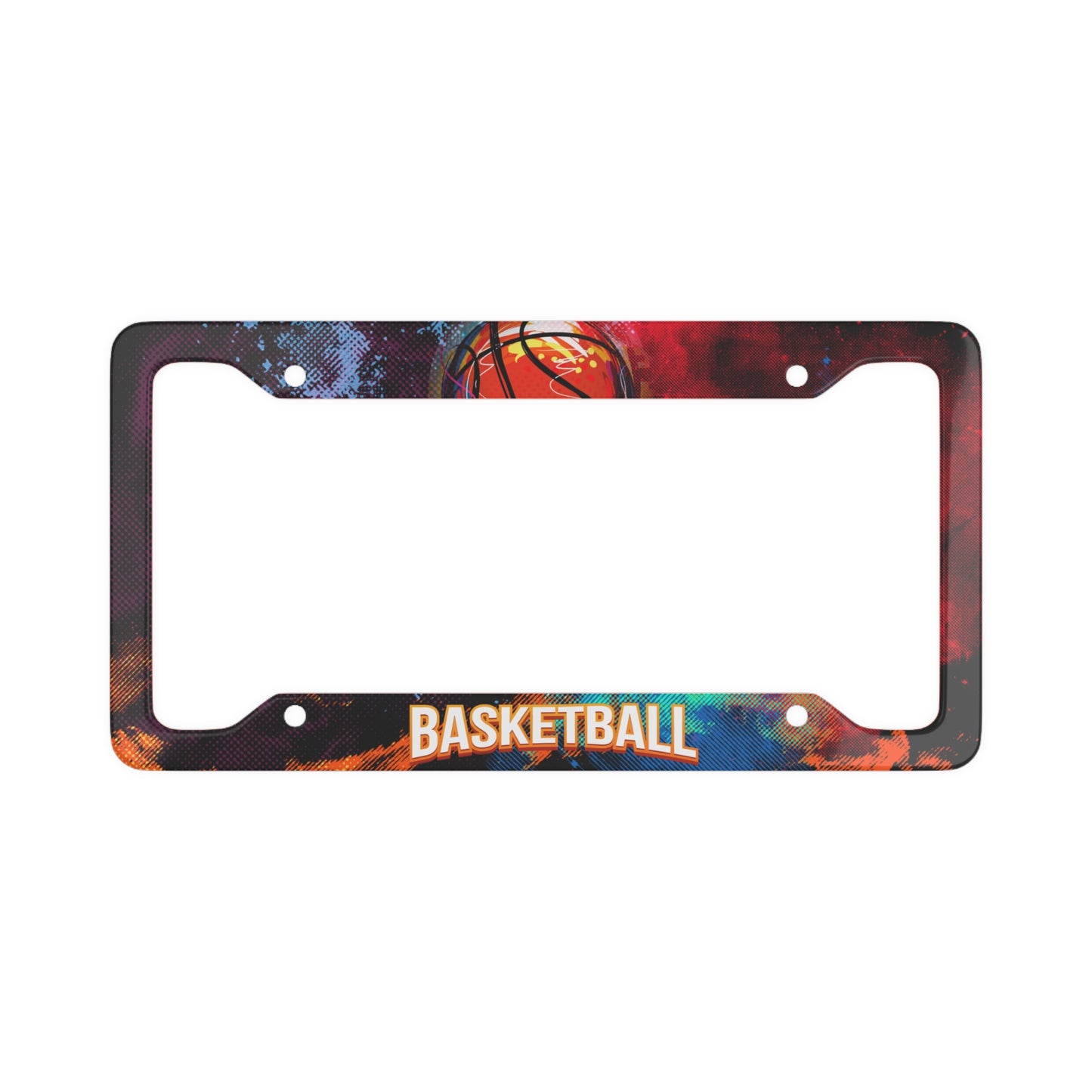 Basketball - License Plate Frame