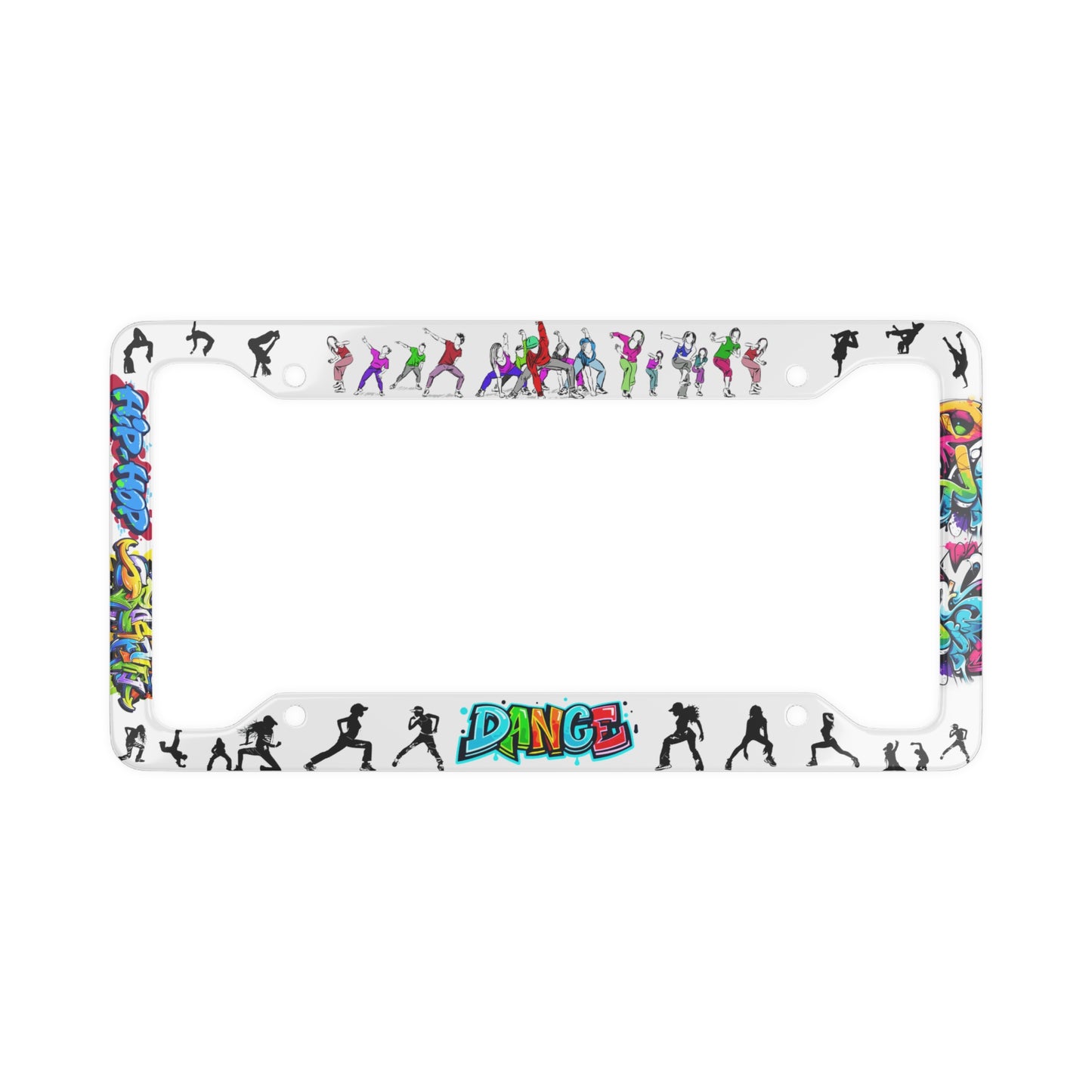 Hip Hop Dance - License Plate Frame