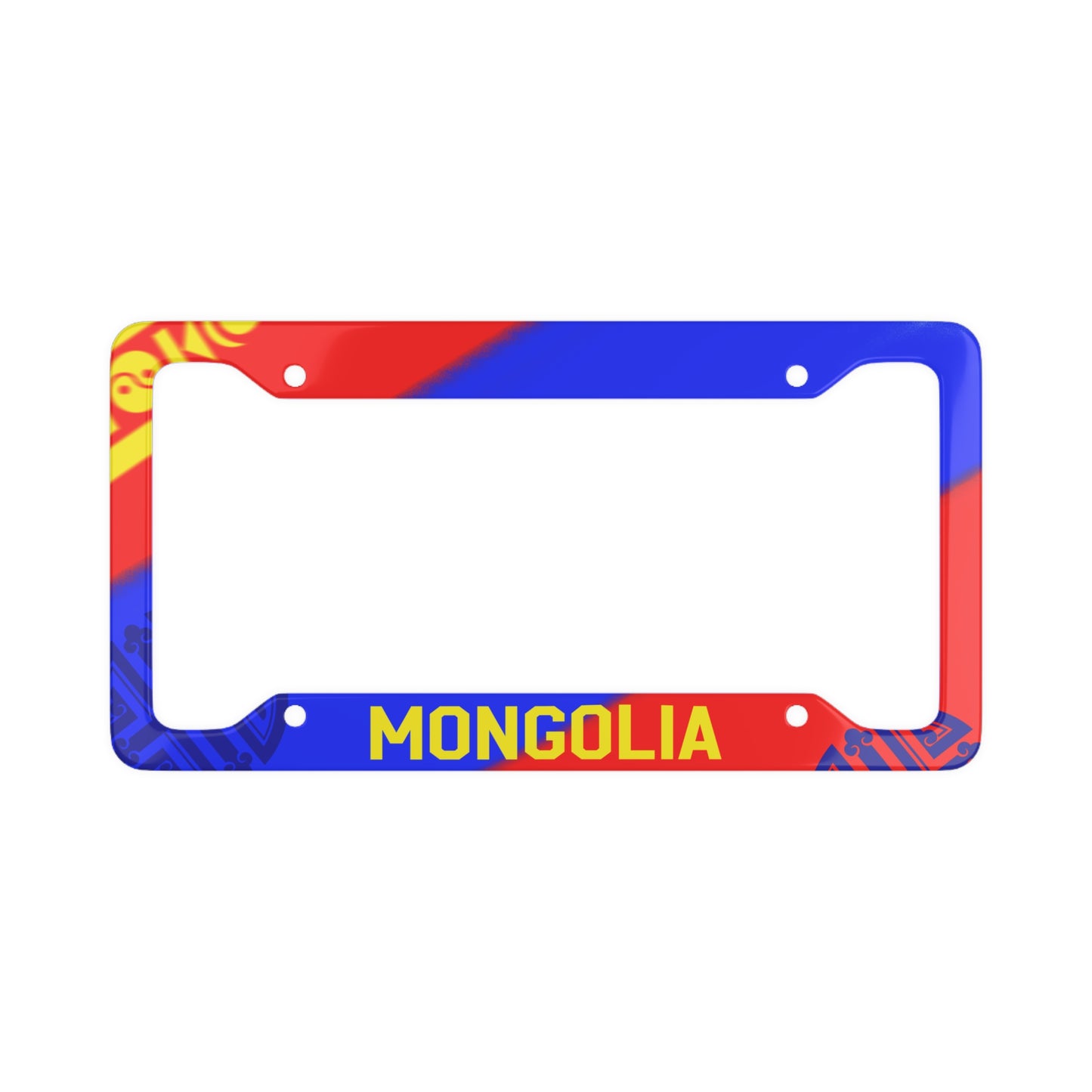 Mongolia1 - License Plate Frame