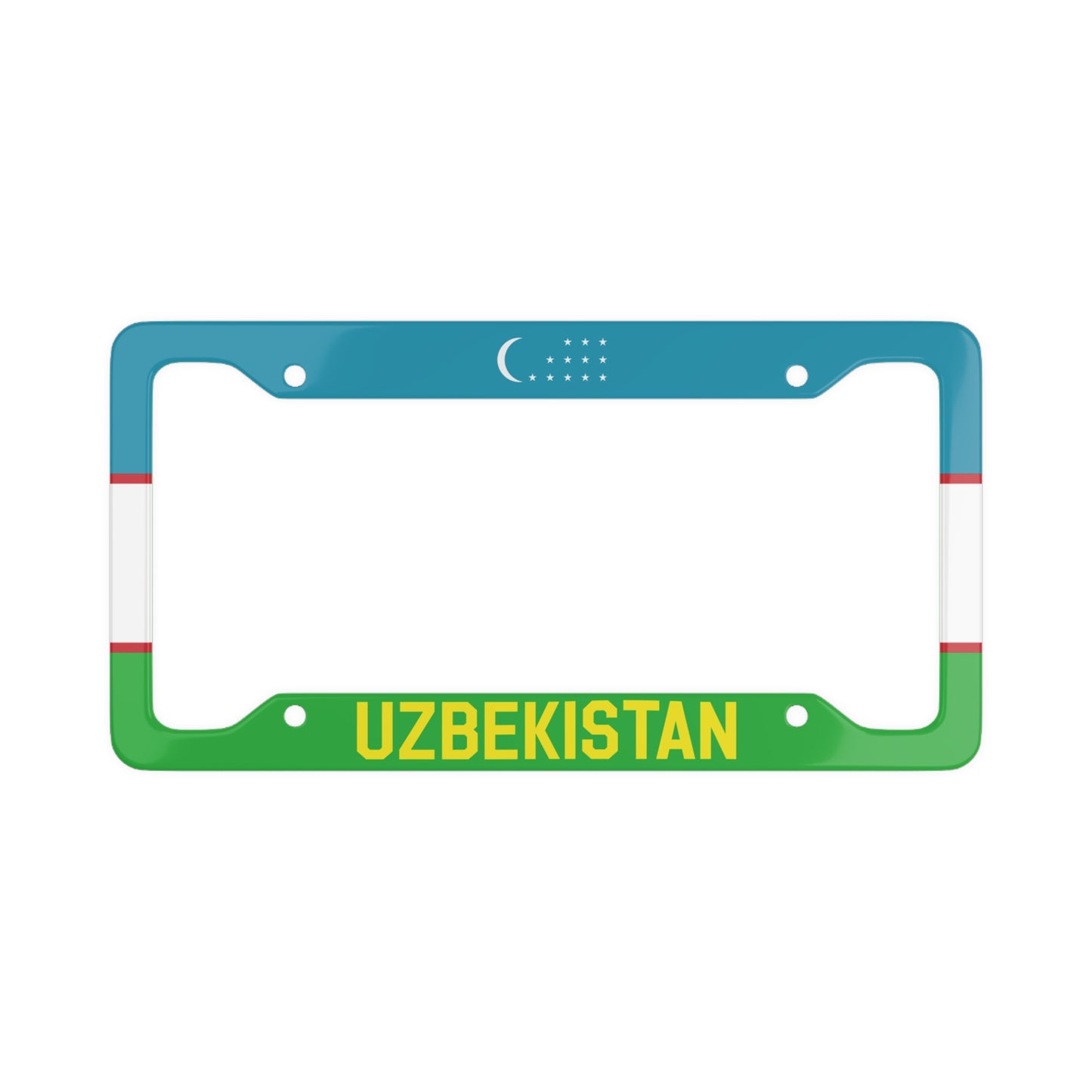 Uzbekistan - License Plate Frame