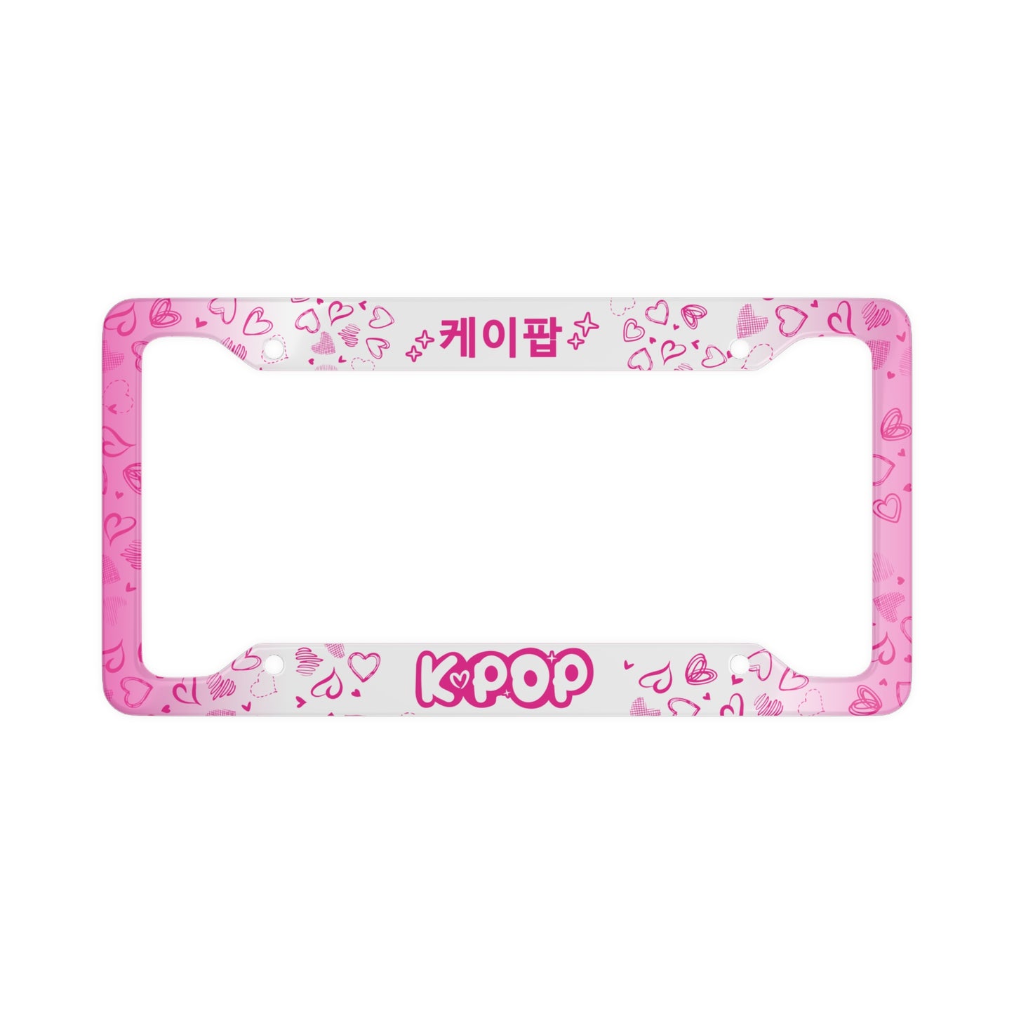 K-POP - License Plate Frame