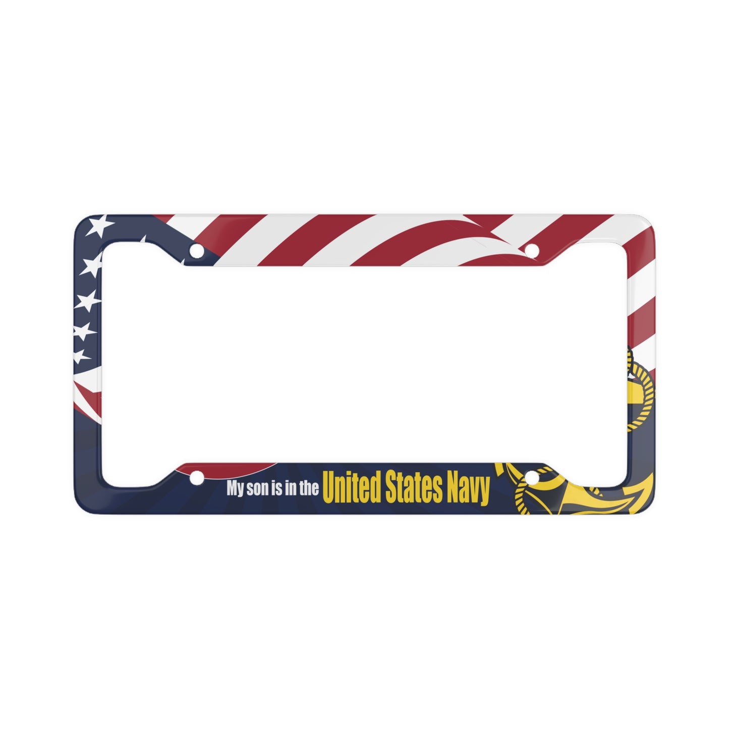 My Son Navy - License Plate Frame