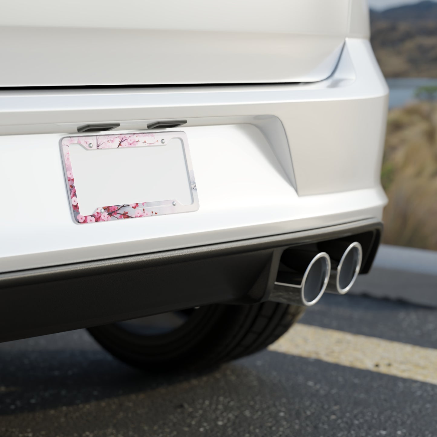 Sakura - License Plate Frame