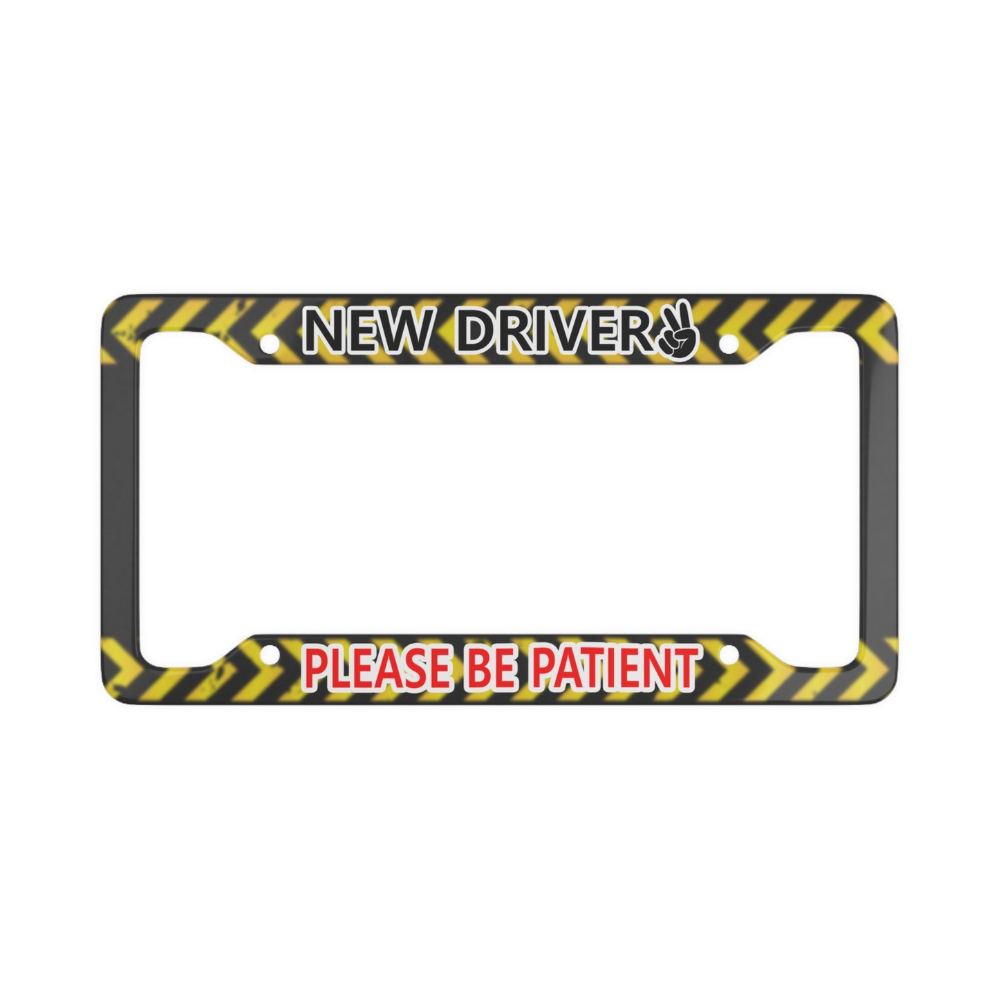 New driver - License Plate Frame