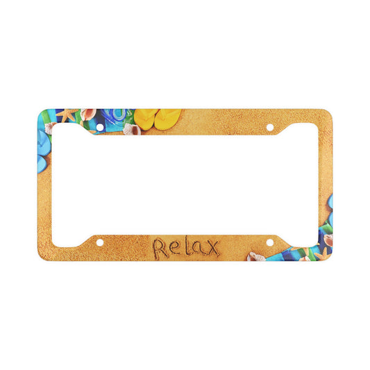 Relax - License Plate Frame