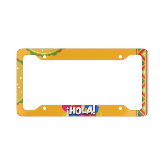 Hola - License Plate Frame