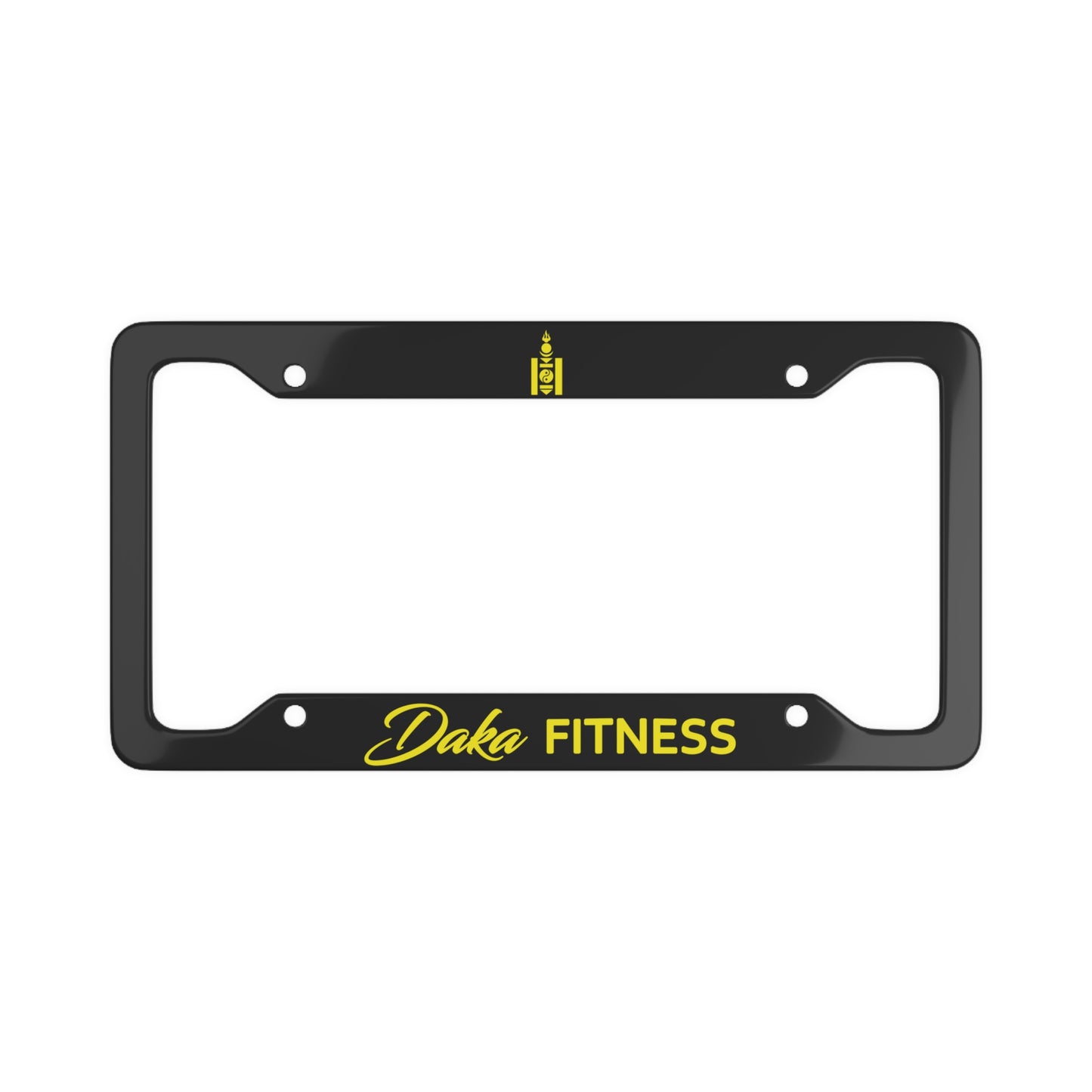 Daka Fitness - License Plate Frame