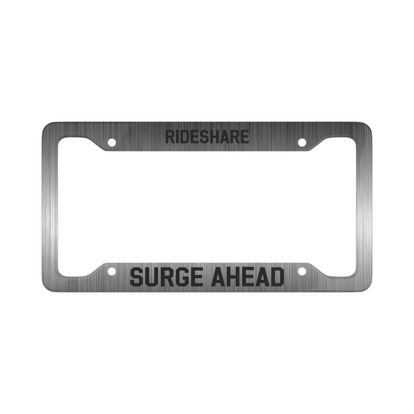 Rideshare - License Plate Frame