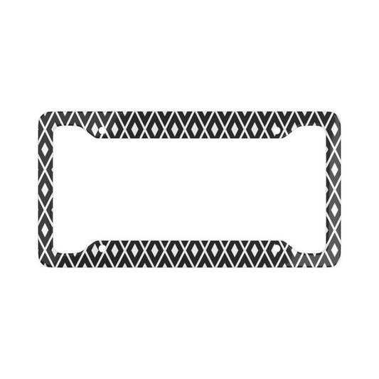 Shape Pattern - License Plate Frame