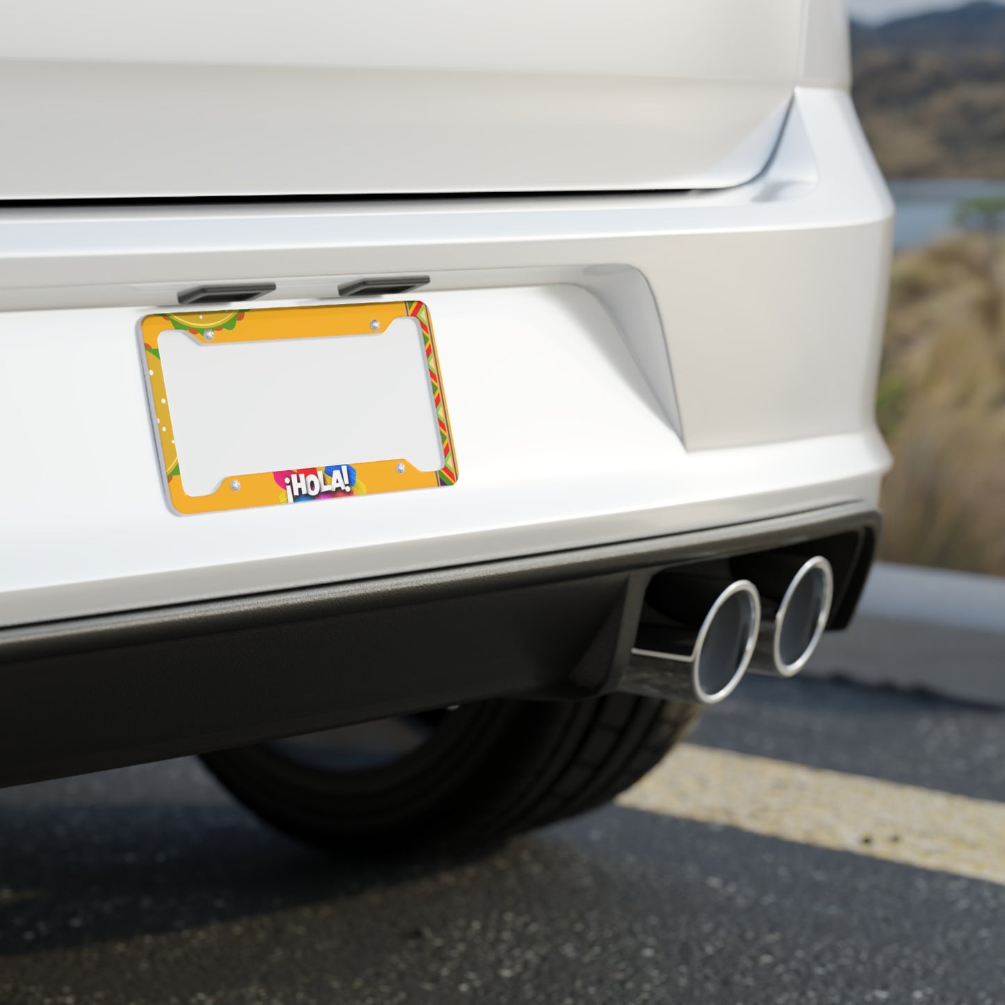 Hola - License Plate Frame