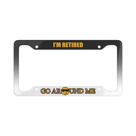 Retired - License Plate Frame