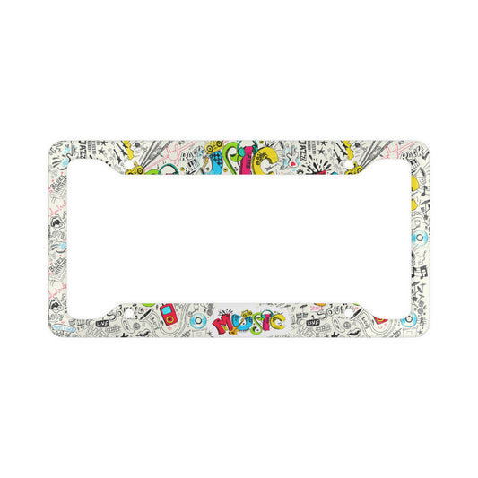 Music2 - License Plate Frame