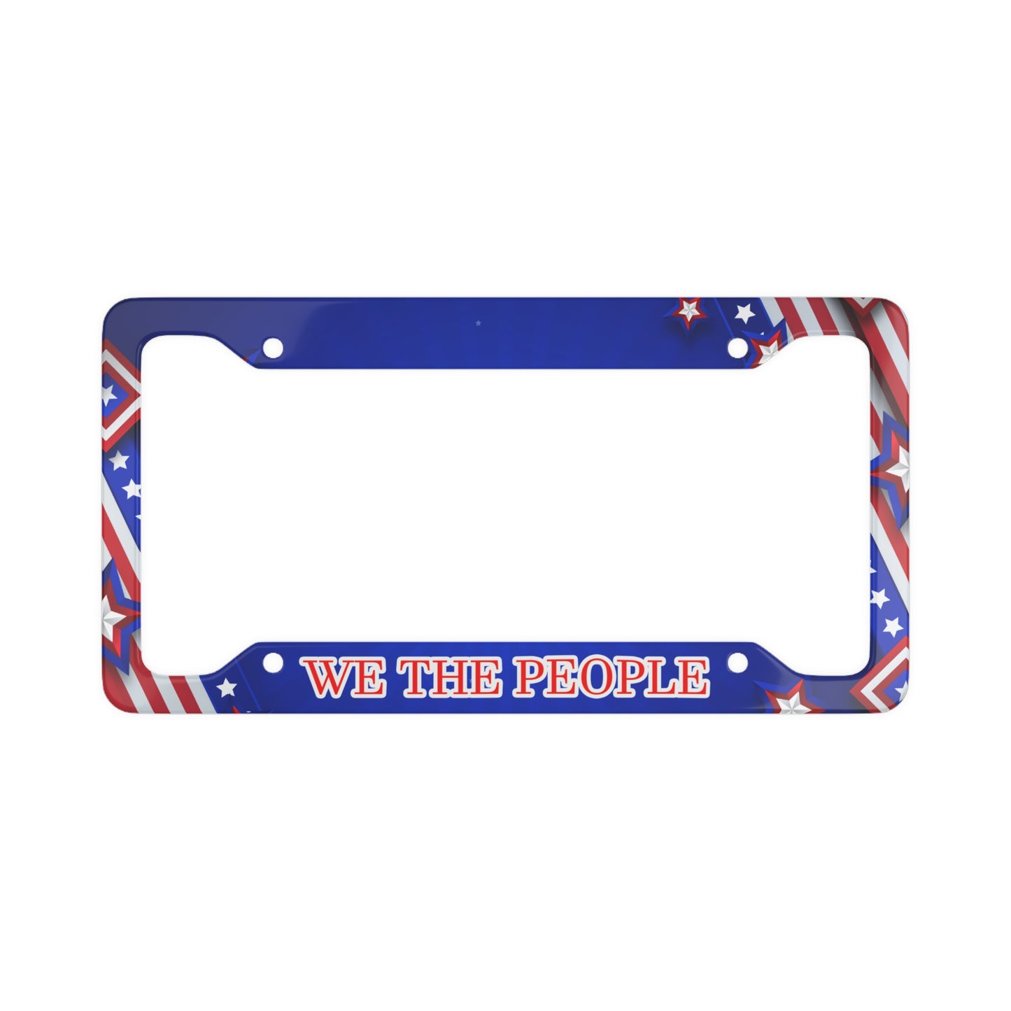 We The People - License Plate Frame