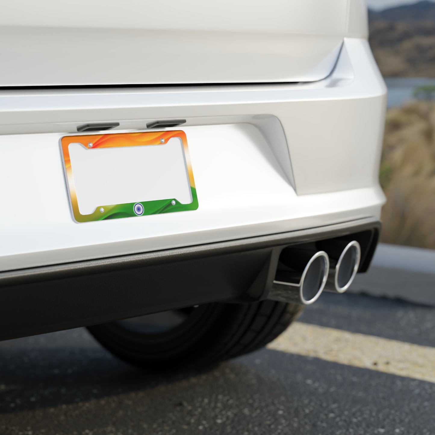 India - License Plate Frame