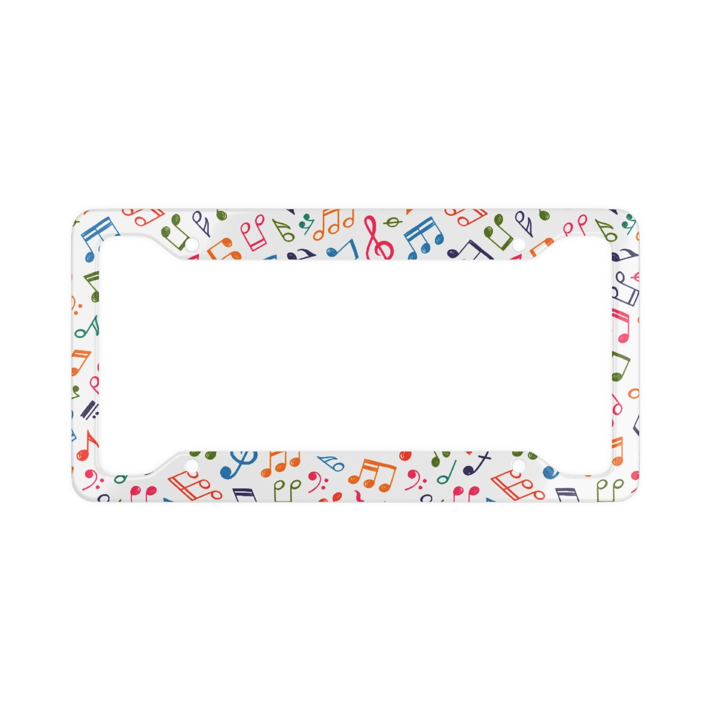 Music - License Plate Frame