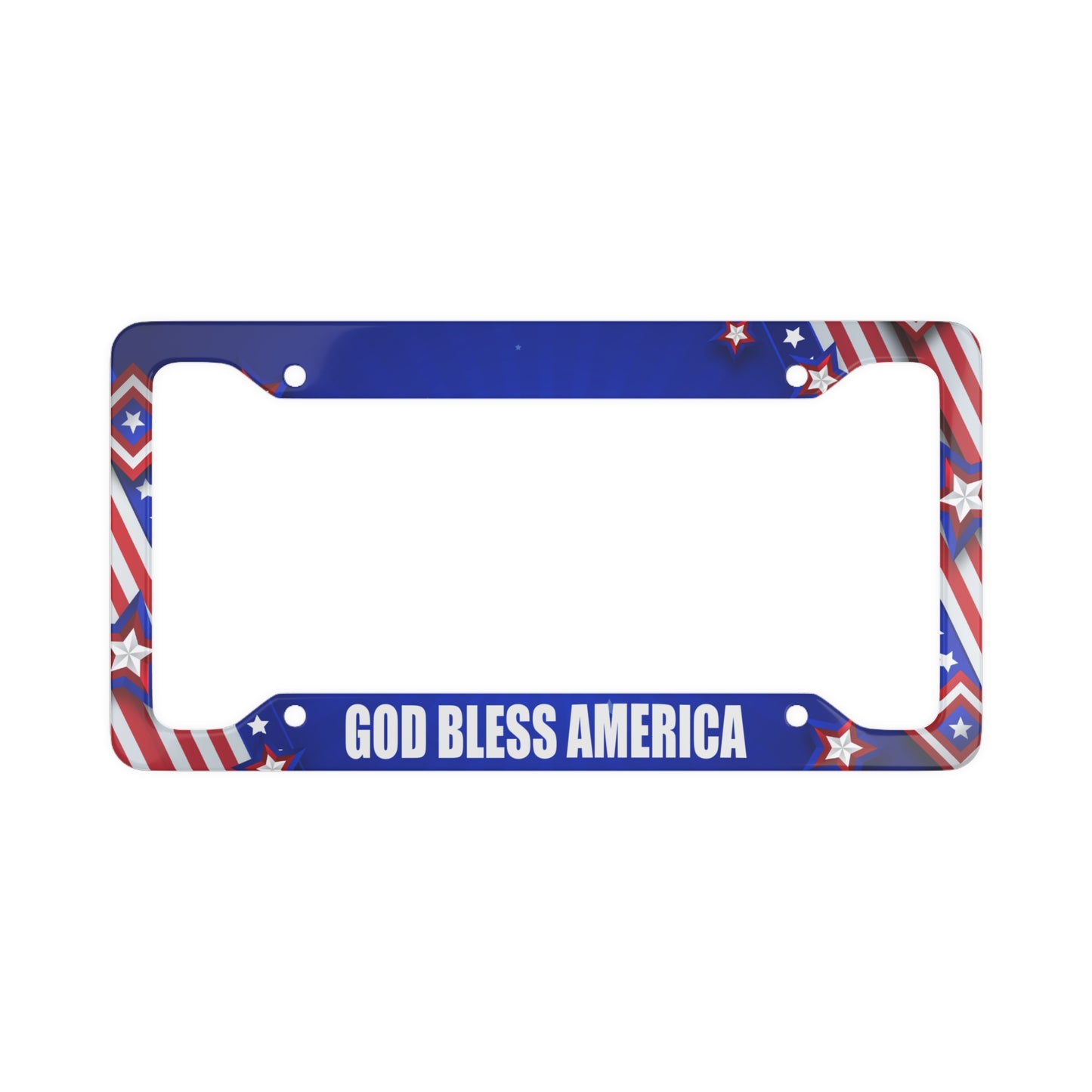 God bless - License Plate Frame