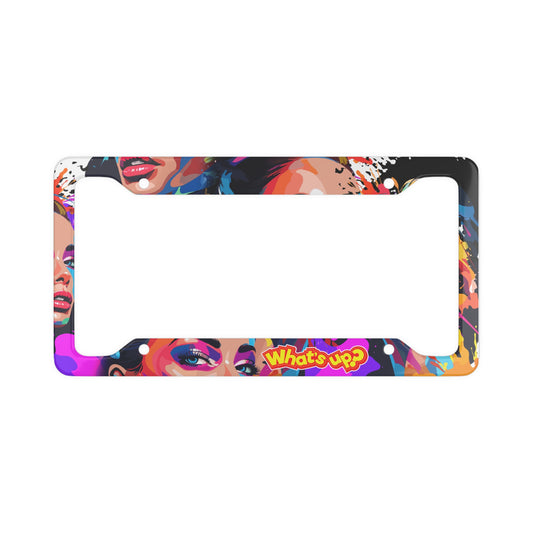 What`s up - License Plate Frame